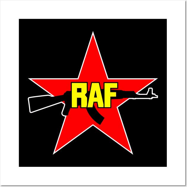 Mod.8 RAF Red Army Faction Wall Art by parashop